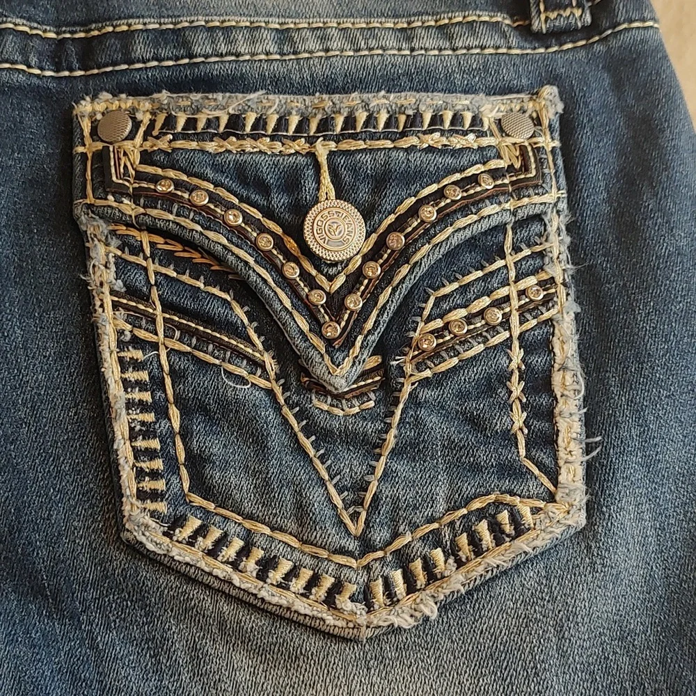 Vigoss slim boot Heritage Fit jeans Size 6 L32 - Picture 5 of 7